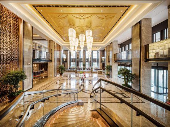 Grand New Century Hotel Haining Zhejiang Exterior foto