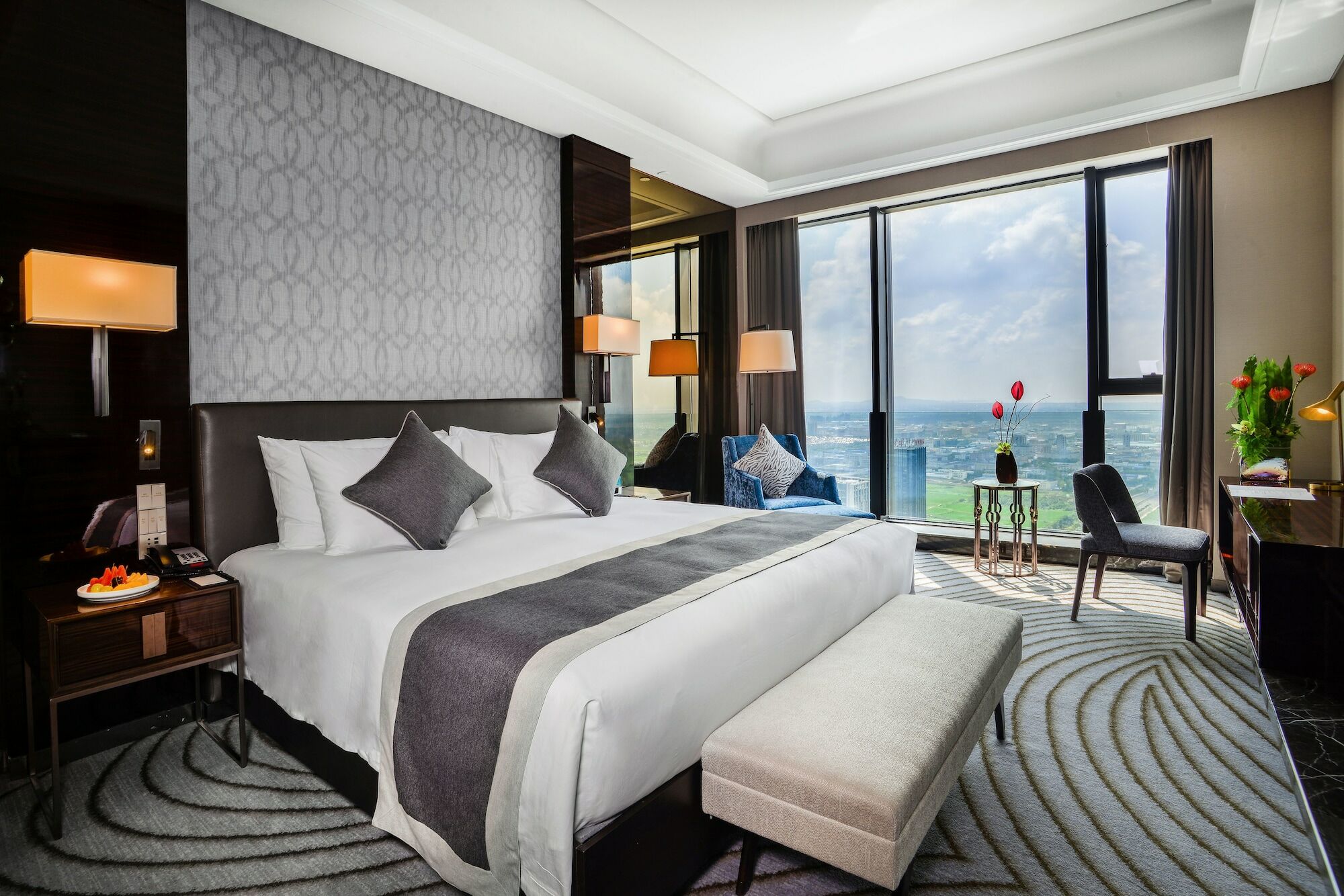 Grand New Century Hotel Haining Zhejiang Exterior foto